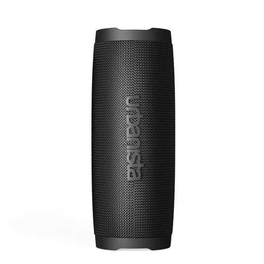 Urbanista Nashville Bezvadu skaļrunis Bluetooth 5.2 Dubultā pārošana, Pārnēsājams skaļrunis IPX7 ūdensizturīgs, 18 stundu spēles laiks, pogu vadība, skaļš stereo skaņas, āra skaļrunis, melns