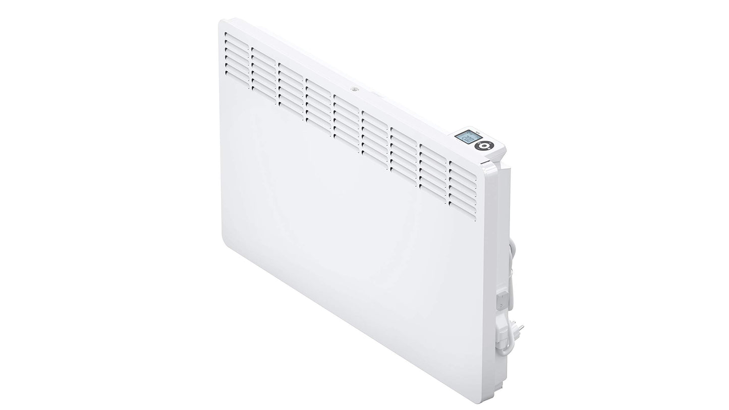 Elektriskais sienas konvektors AEG WKL 2005, apm. 20 m², 2000 W, 5-30 °C, sienas montāža, LC-displejs, nedēļas taimeris, metāls, Ökodesign 2018, 236535