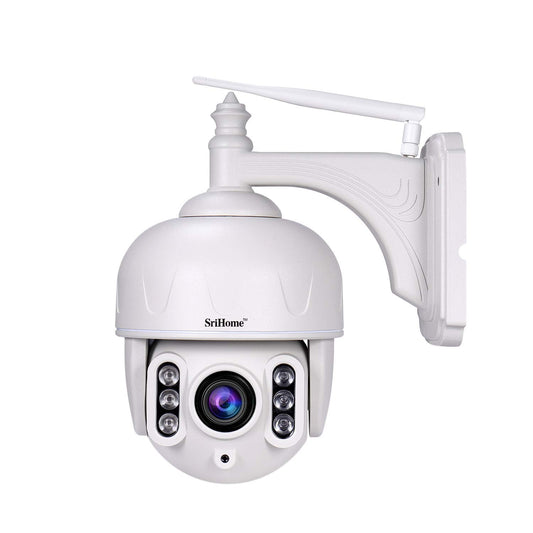Sricam Italia OBA SH028 PTZ Zoom optiskā kamera 5X WiFi AP karstais punkts bezvadu infrasarkanais 3.0 megapikseļi HD IR Cut NVR P2P Micro SD slots