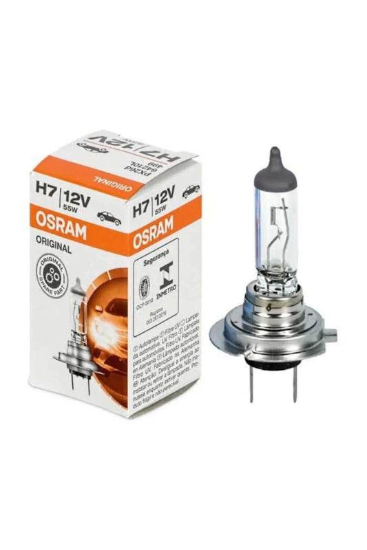 Osram ORIGINAL H7, halogēna prožektoru spuldze, 64210, 12V PKW, saliekamā iepakojumā (1 gab.)