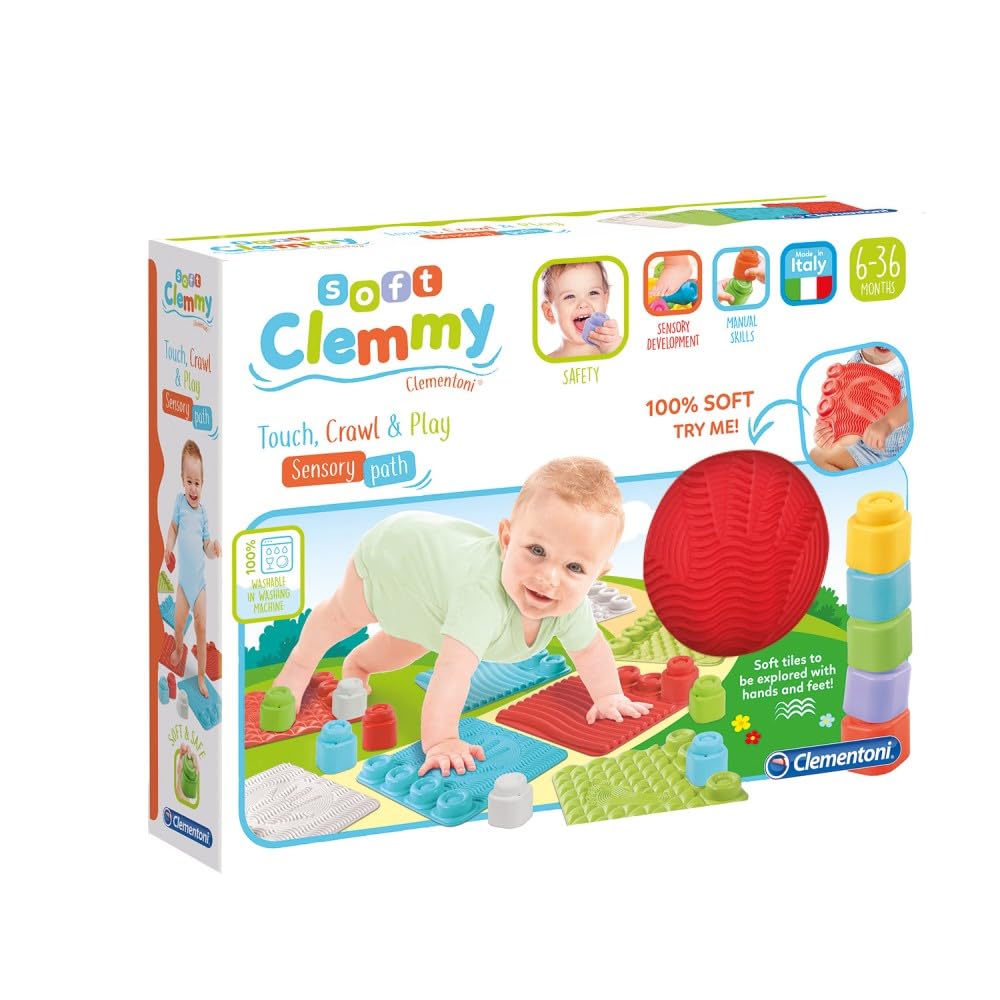 Sensoriskie spēļu paklāji Clementoni Soft Clemmy