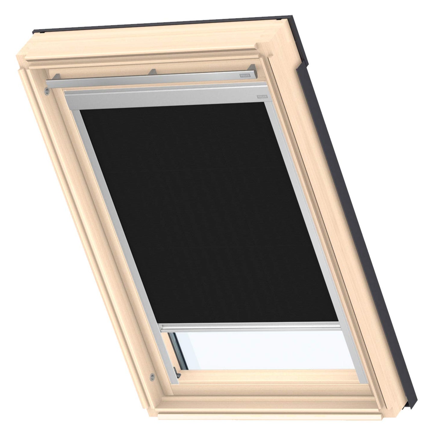 Bēniņu loga aptumšošanas rullo žalūzija VELUX Classic, S06, melna