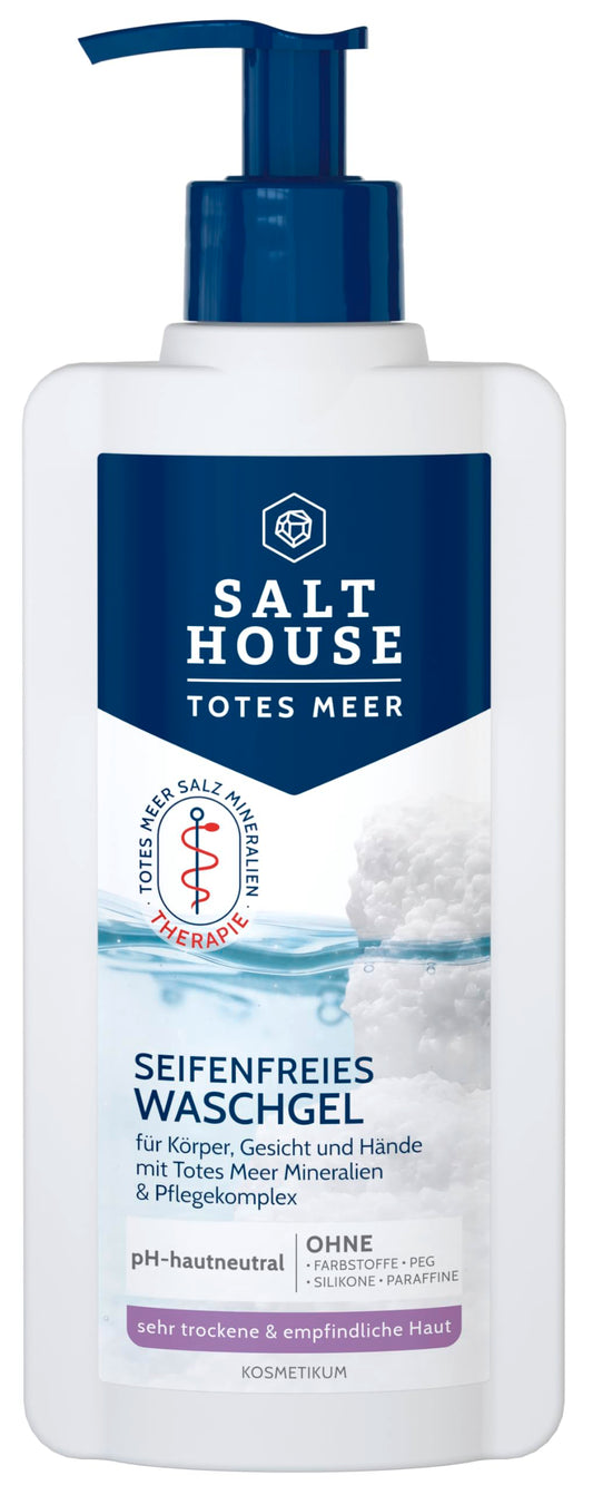 Dušas želeja SALTHOUSE Totes Meer Therapie bez ziepēm, visam ķermenim, 250ml
