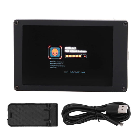 3,5 collu IPS monitora apakšekrāns - LCD ekrāns ar stiprinājumu, USB strāvas kabeli, nav nepieciešams papildu barošanas avots