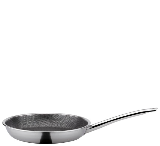 Spring Vulcano Cut Resist PURE - Ø 20 cm, stainless steel, non-stick, 100% PFAS-free, induction compatible, scratch-resistant.
