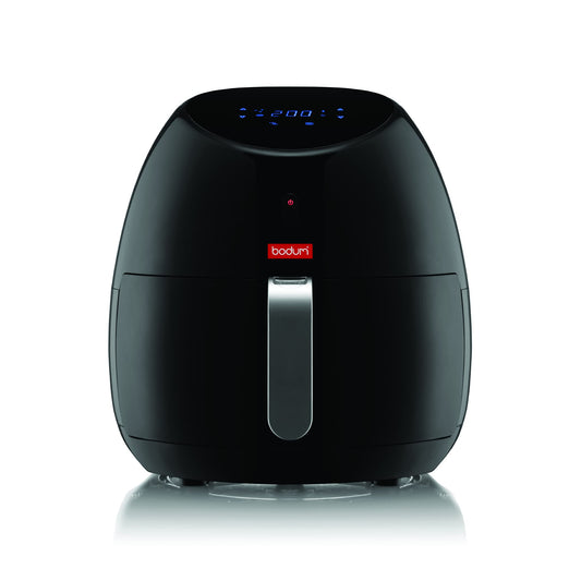 Bodum 12069-01EURO Electric Fryer - 5.0L capacity, 2000W power, efficient frying for up to 1.2kg of food.