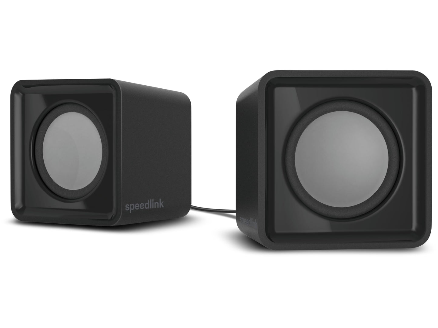 Datora skaļruņi Speedlink TWOXO Stereo, mazi, 3,5 mm savienojums, 10W, melni