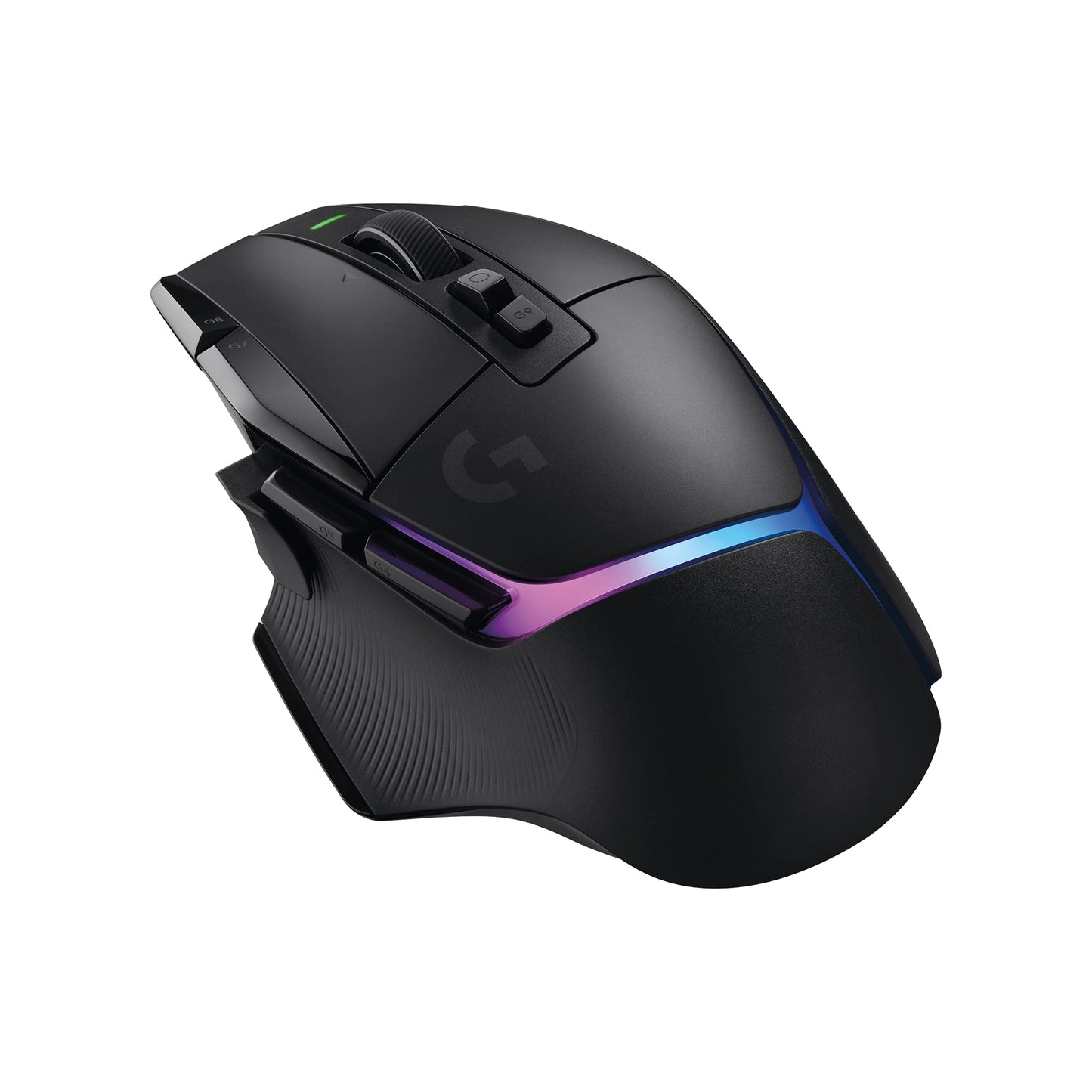 Logitech G502 X PLUS LIGHTSPEED - Optiskā pele ar LIGHTFORCE slēdžiem, LIGHTSYNC RGB, HERO 25K sensors, saderīga ar PC.
