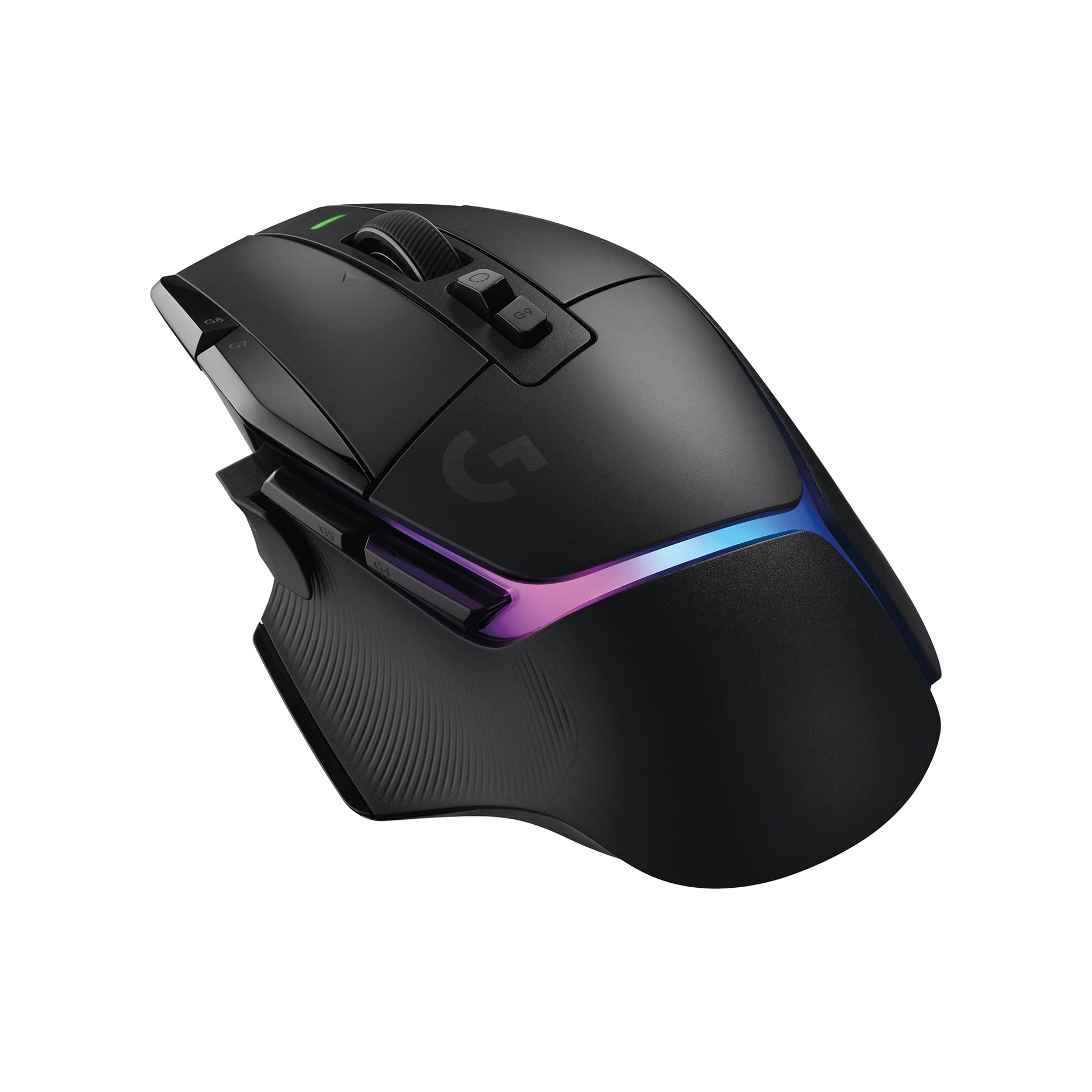 Logitech G502 X PLUS LIGHTSPEED - Optiskā pele ar LIGHTFORCE slēdžiem, LIGHTSYNC RGB, HERO 25K sensors, saderīga ar PC.
