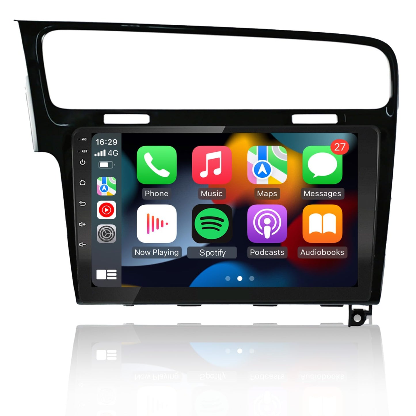 Carplay Android auto magnetola VW Golf 7 MK7 Golf VII 2012-2020