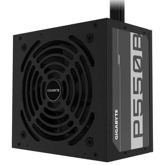 Gigabyte GP-P550B - 80 Plus Bronze 500W, quiet fans, active power protection, 3-year warranty, power supply unit