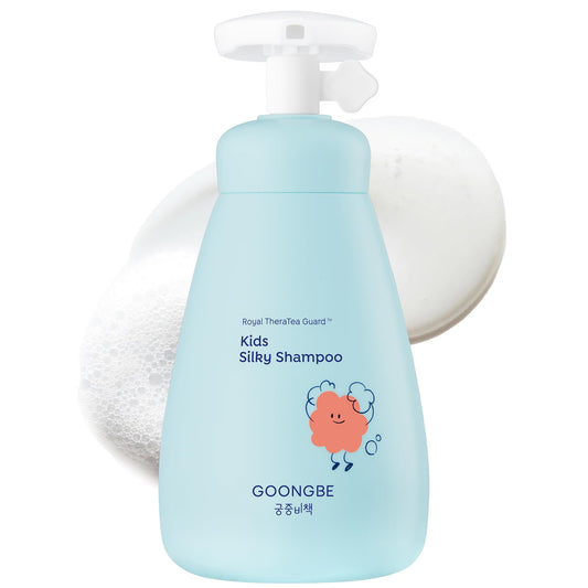 Bērnu šampūns GOONGBE Kids Silky Shampoo, 300ml, bez silikoniem, spīdīgiem un gludiem matiem