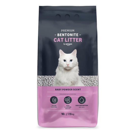Kaķu smiltis by, ar bērnu pūdera aromātu, 10 L (1 gab.)