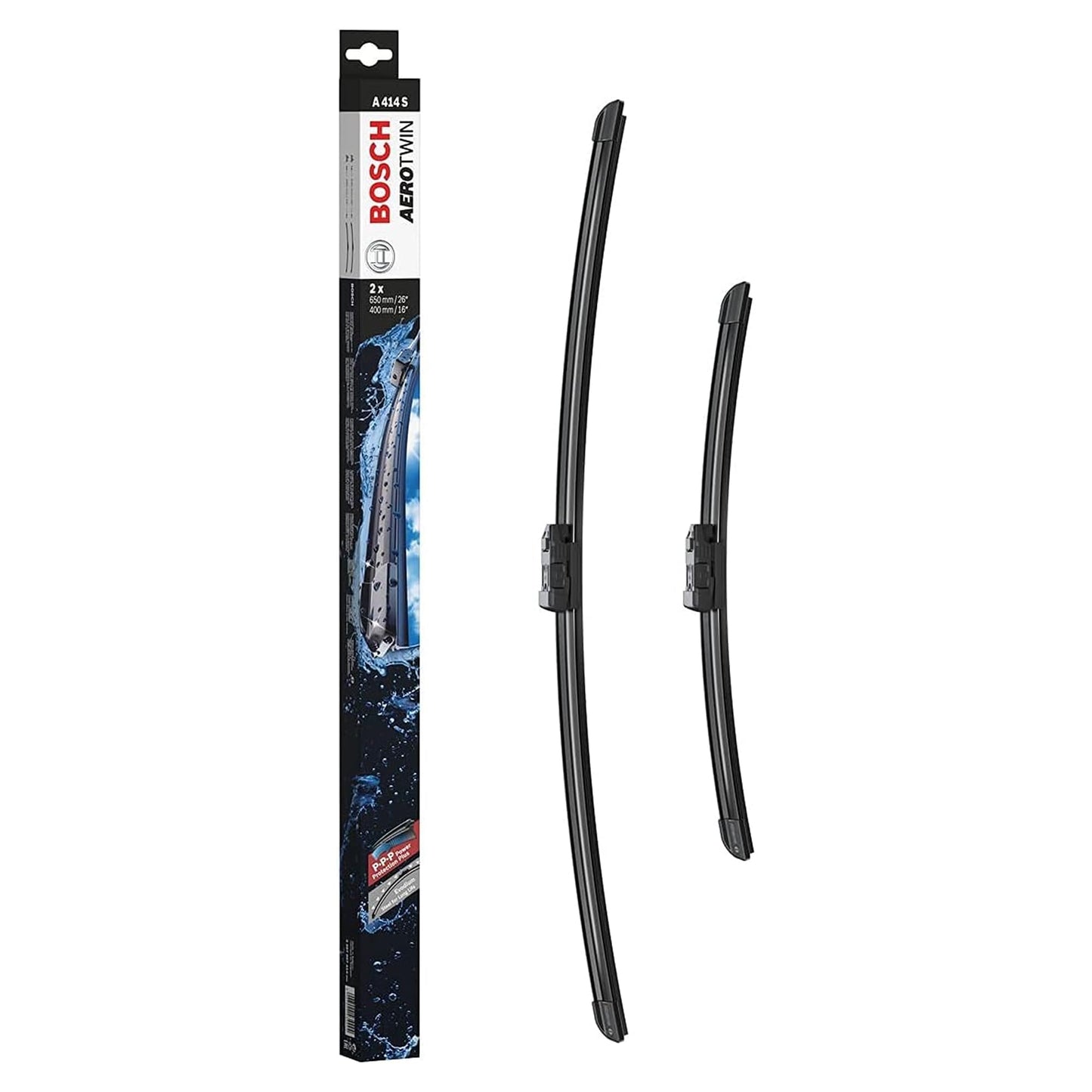 Vējstikla slotiņas Bosch Aerotwin A414S, 650mm/400mm, komplekts