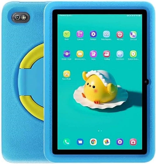 Blackview Tab7 Kids planšetdators ar skārienekrānu, 10 collu, Dual 4G LTE + 5G WiFi planšetdators, akumulators 6580 mAh, Android 11 mācību planšetdators, 5 GB + 32 GB/1 TB, iKids iepriekš instalēts/bērnu drošība/ ar aizsargapvalku