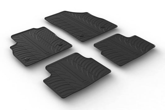 MDM SP-7076 paklāji Velūrs automašīnu paklājs piemērots Mini Mini (F55) 5p 2015>