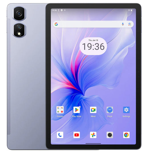 Blackview Tab 16 PRO 11'' 2K ekrāns Android 14 planšetdators, 24GB+256GB (1TB paplašināms) Widevine L1, 7700mAh akumulators, Divas SIM 4G LTE+WiFi, 13MP+8MP, Quad Box Stereo skaļruņi, 3 lasīšanas režīmi, GPS Violets