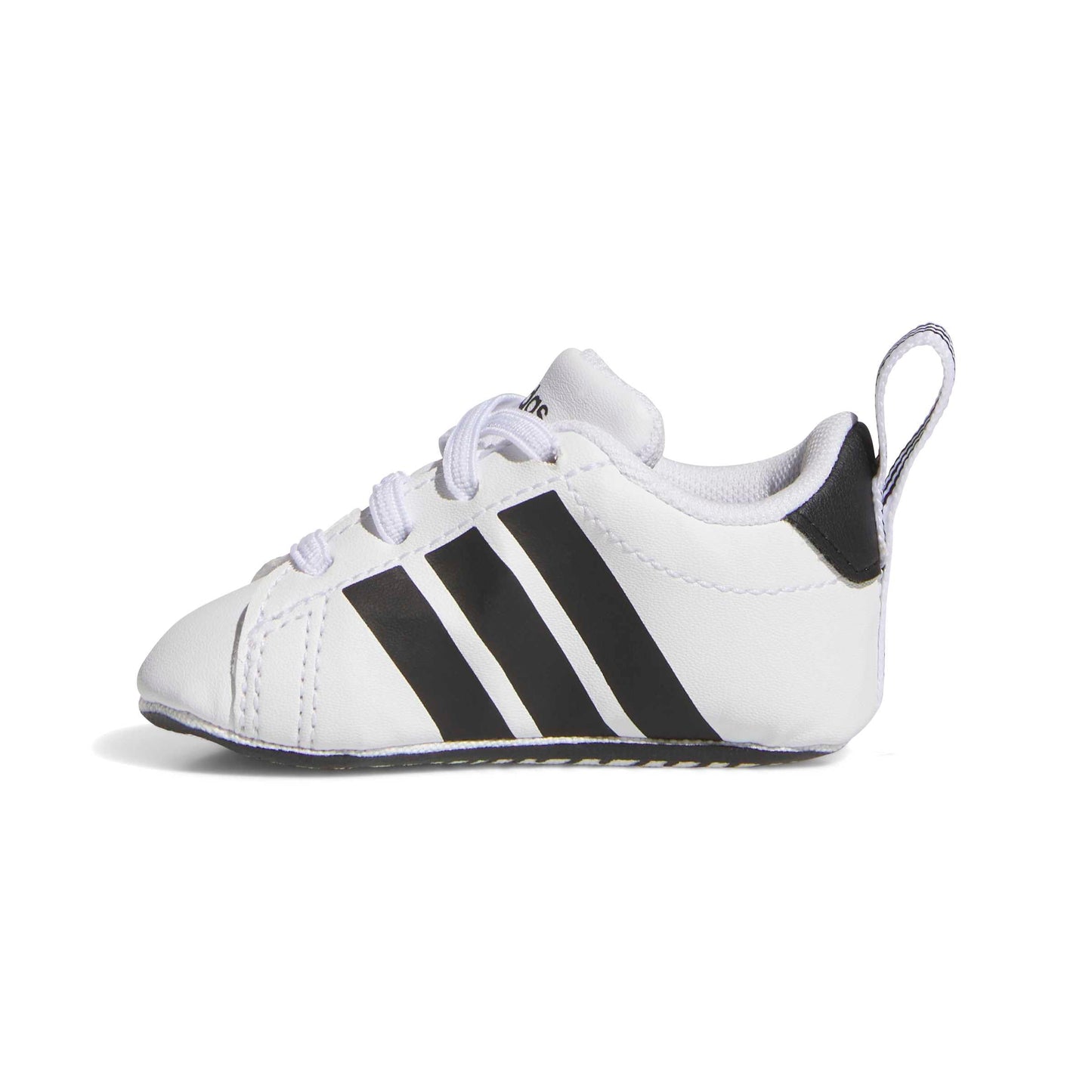 Bērnu apavi adidas Unisex Baby Grand Court Crib Shoes FTWR White/core Black/FTWR White 19 EU