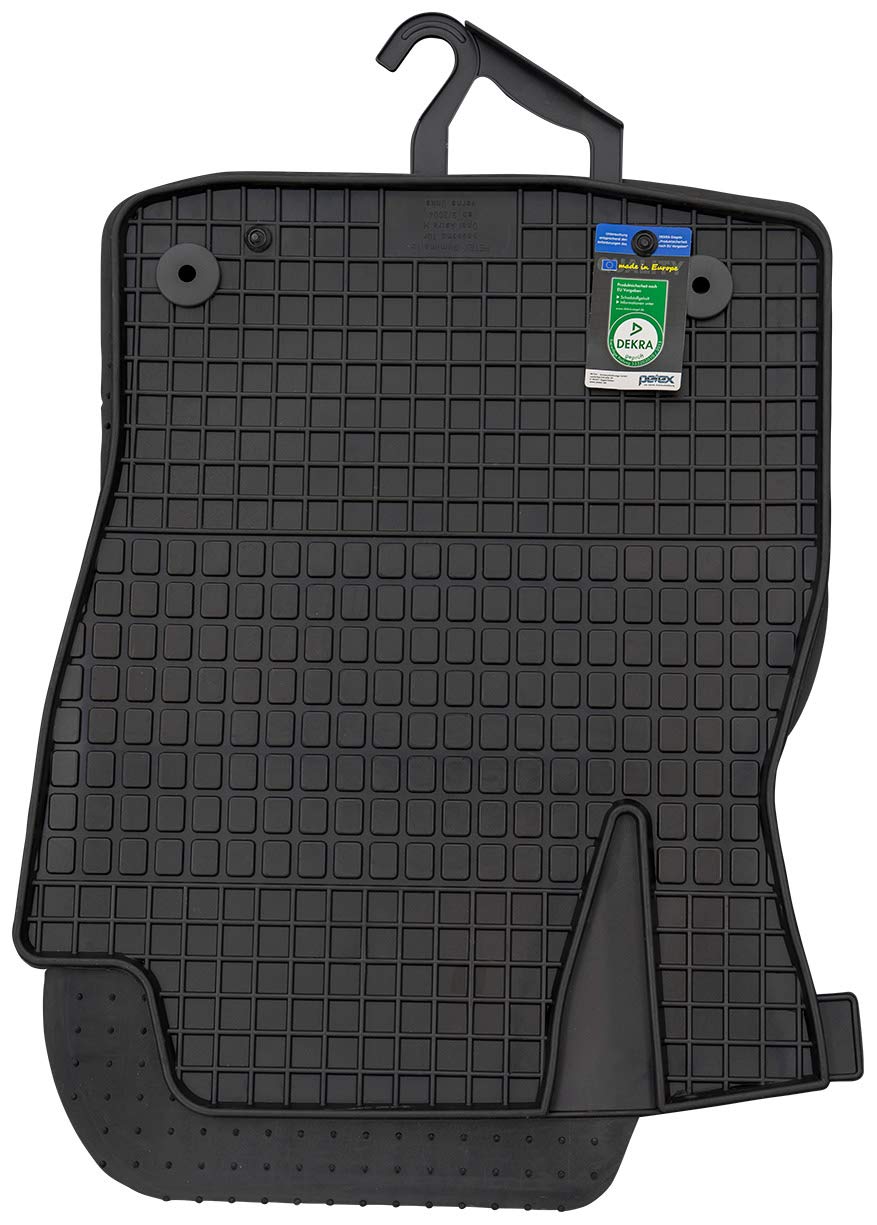 PETEX gumijas paklāji piemēroti Astra H no 2004-10/2009 / Astra H Caravan no 09/2004-10/2010 / Astra H GTC no 03/2005-10/2011 paklāji melni 4 daļas