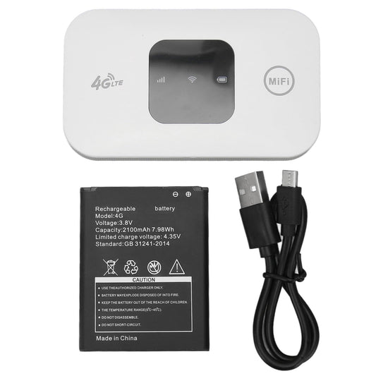 Vikye 150 Mbit/s 4G LTE mobilais WLAN karstais punkts, 4G LTE USB-WLAN modems ar SIM kartes slotu, 10 ierīču atbalsts, 2100 mAh akumulators 4G LTE maršrutētājs