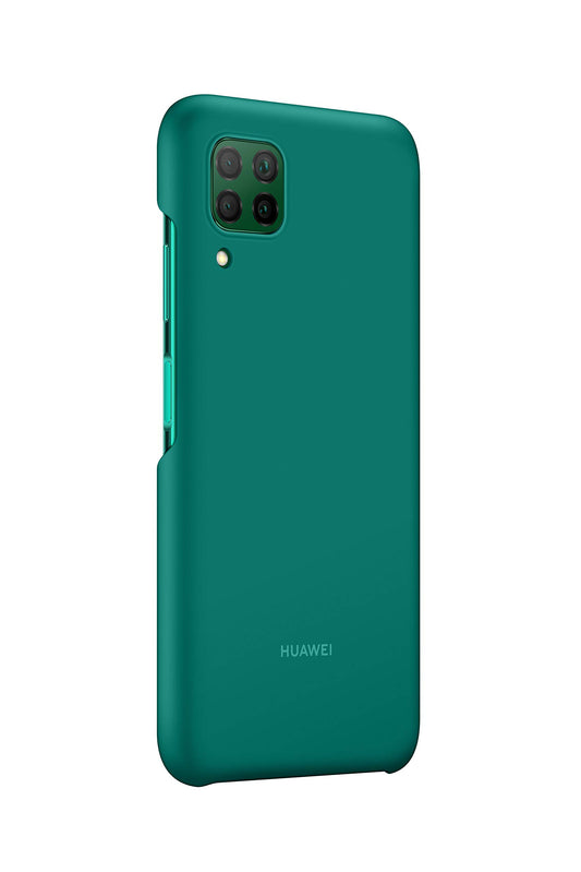 HUAWEI P40 Lite PU vāciņš - zaļš, oriģināls, aizsargā telefona ekrānu un aizmuguri.