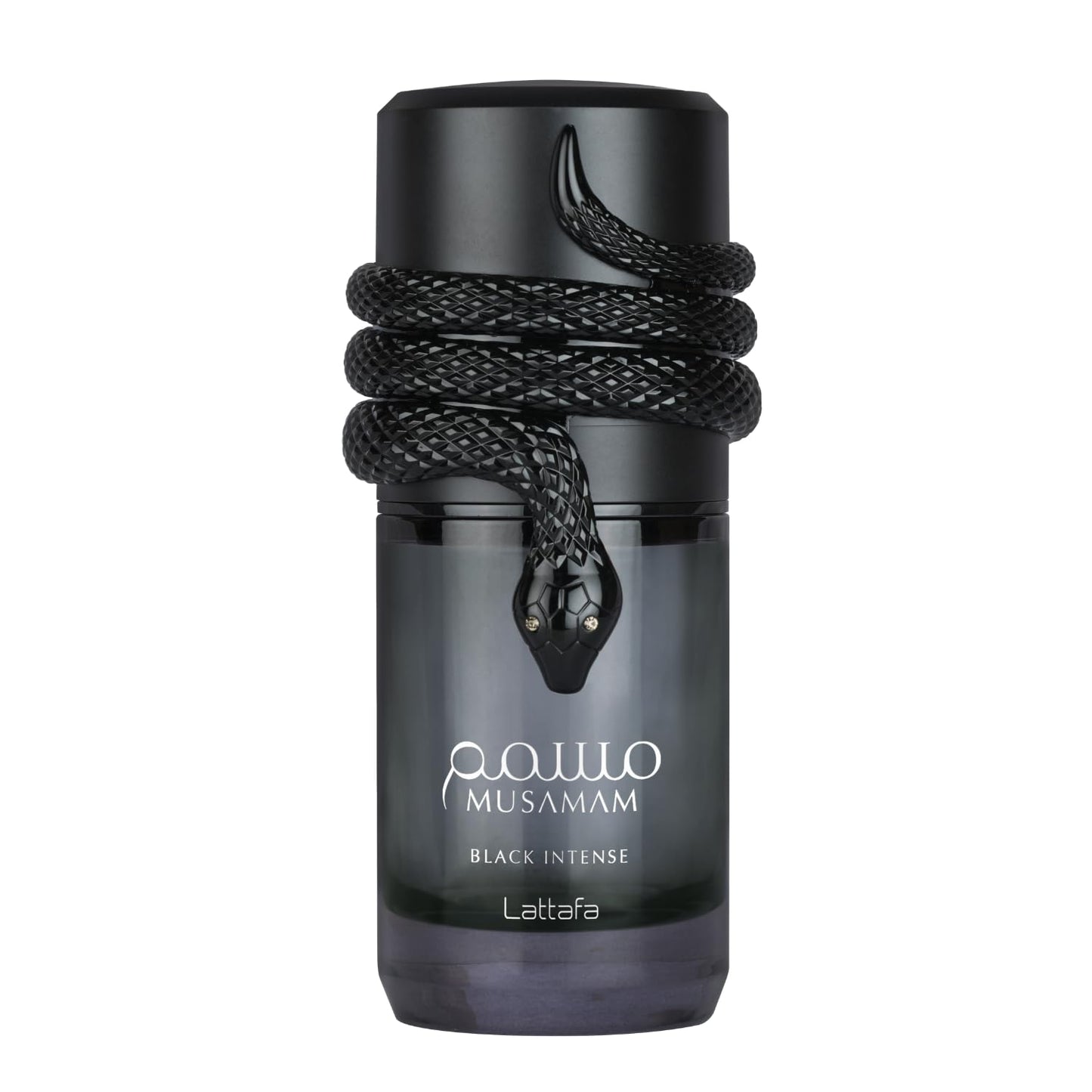 Vīriešu parfīms Lattafa Musamam Black Intense Eau de Parfum, aerosols, 100 ml