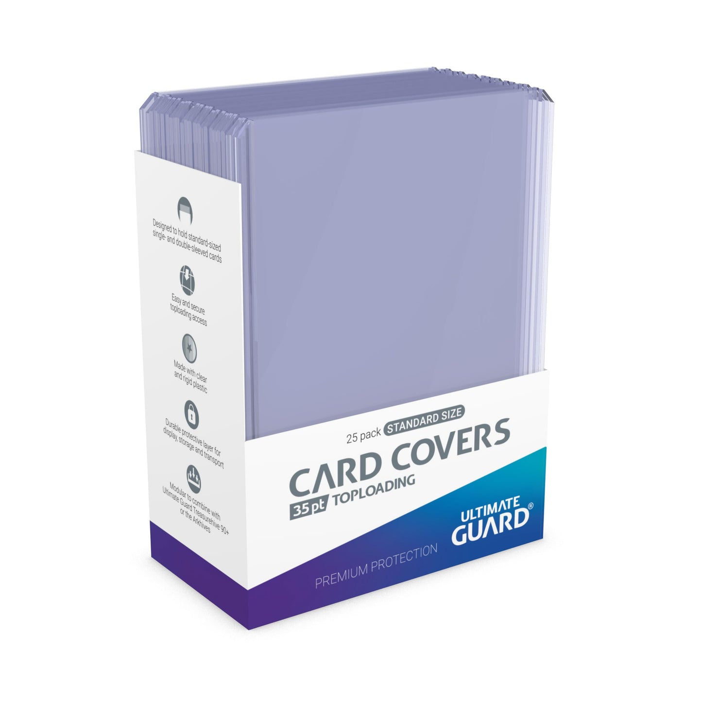 Ultimate Guard Card Covers Toploading 35 pt caurspīdīgi (25 gab.)