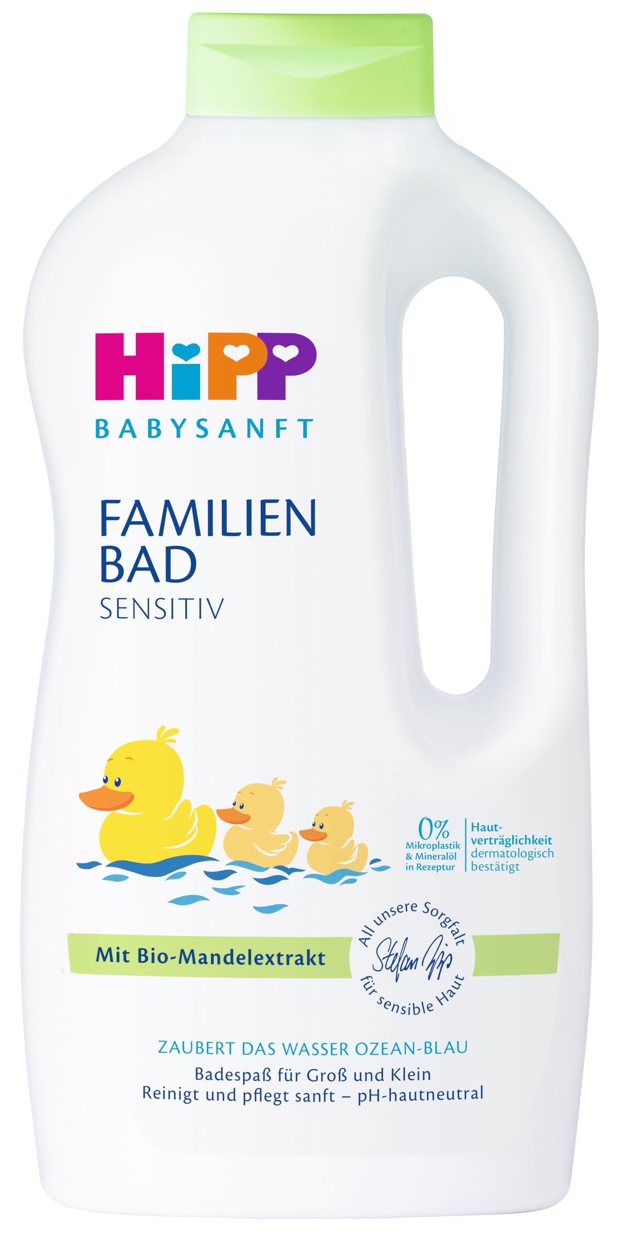 Bērnu vannas putas HiPP Babysanft, 1000 ml
