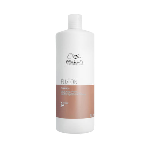 Wella Professionals Wella Fusion Intense Repair šampūns bojātiem matiem, dziļi attīrošs šampūns, 1 L