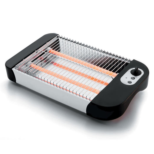 Lacor 69163 Horizontālais elektriskais tosteris 20 x 25 cm, pelēks