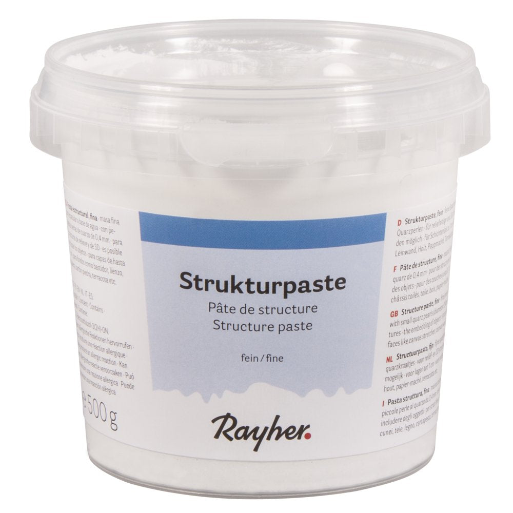 Strukturpasta Rayher 38238000, smalka, 500 g burka