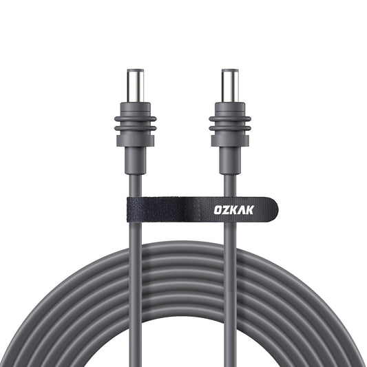Starlink Mini strāvas kabelis, 18AWG DC uz DC, ūdensizturīgs DC5521 vīrietis uz vīrieti, 10M