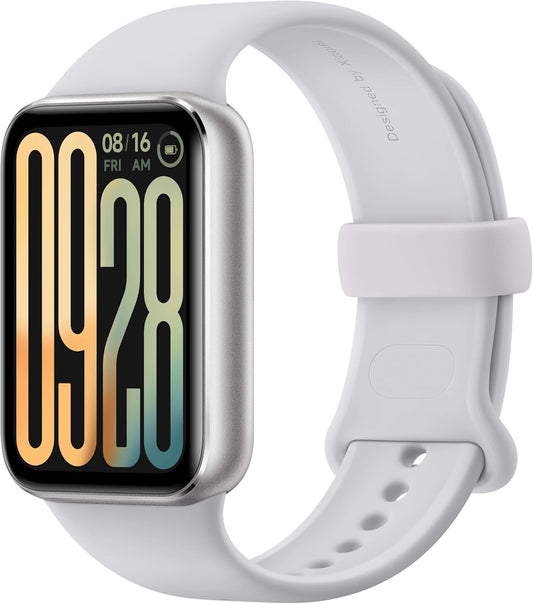 Xiaomi Smart Band 9 Pro - 1.74" AMOLED, 1200 nits brightness, 21-day battery, 150+ sports modes, 5ATM waterproof, GNSS, heart rate & SPO₂ sensor.