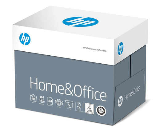 Kopējamais papīrs HP Home und Office A4, balts, 5 paketes x 500 lapas