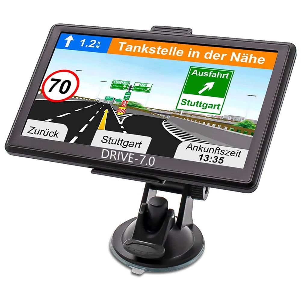 GPS navigācija 7 collas GABITECH Drive 7.0 automašīnām, kravas automašīnām un kemperiem, mūža atjauninājumi