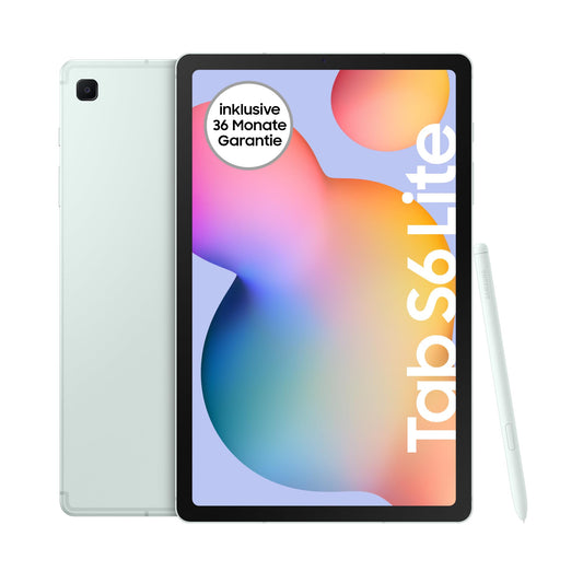 1. Samsung Galaxy Tab S6 Lite (2024) Android planšetdators, 10,4 collu TFT displejs, 64 GB atmiņa, WiFi, ar S Pen, piparmētru krāsā, iekļauta 36 mēnešu ražotāja garantija