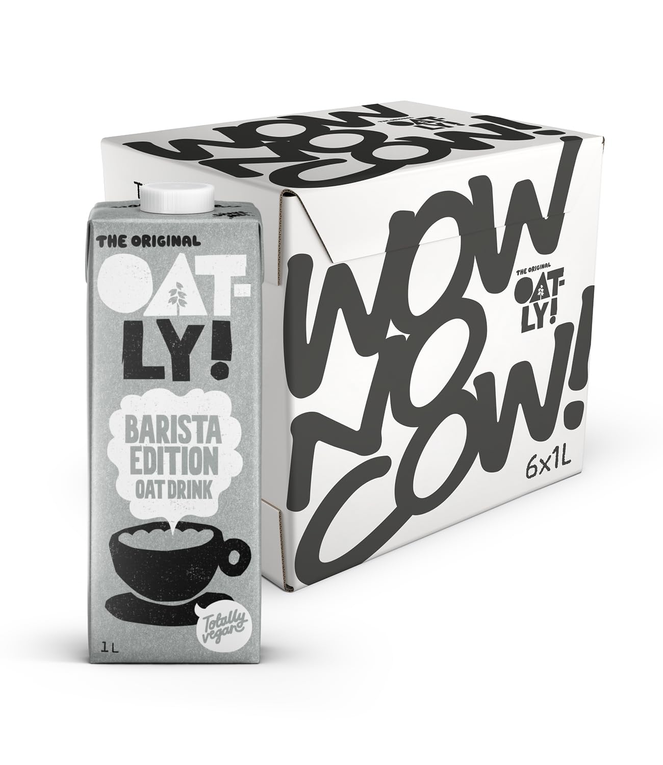 Oatly Barista auzu dzēriens Barista Edition, ilgstoši uzglabājams, 1 Litre, 6 iepakojumu komplekts