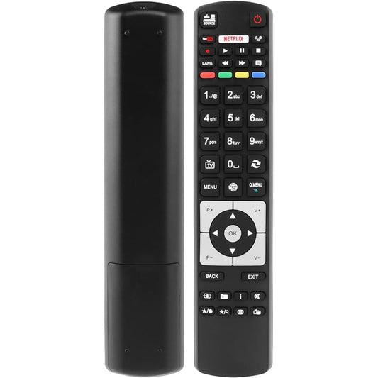 Leyf Telefunken rezerves tālvadības pults, saderīga ar Telefunken RC5118, Netflix YouTube vadība