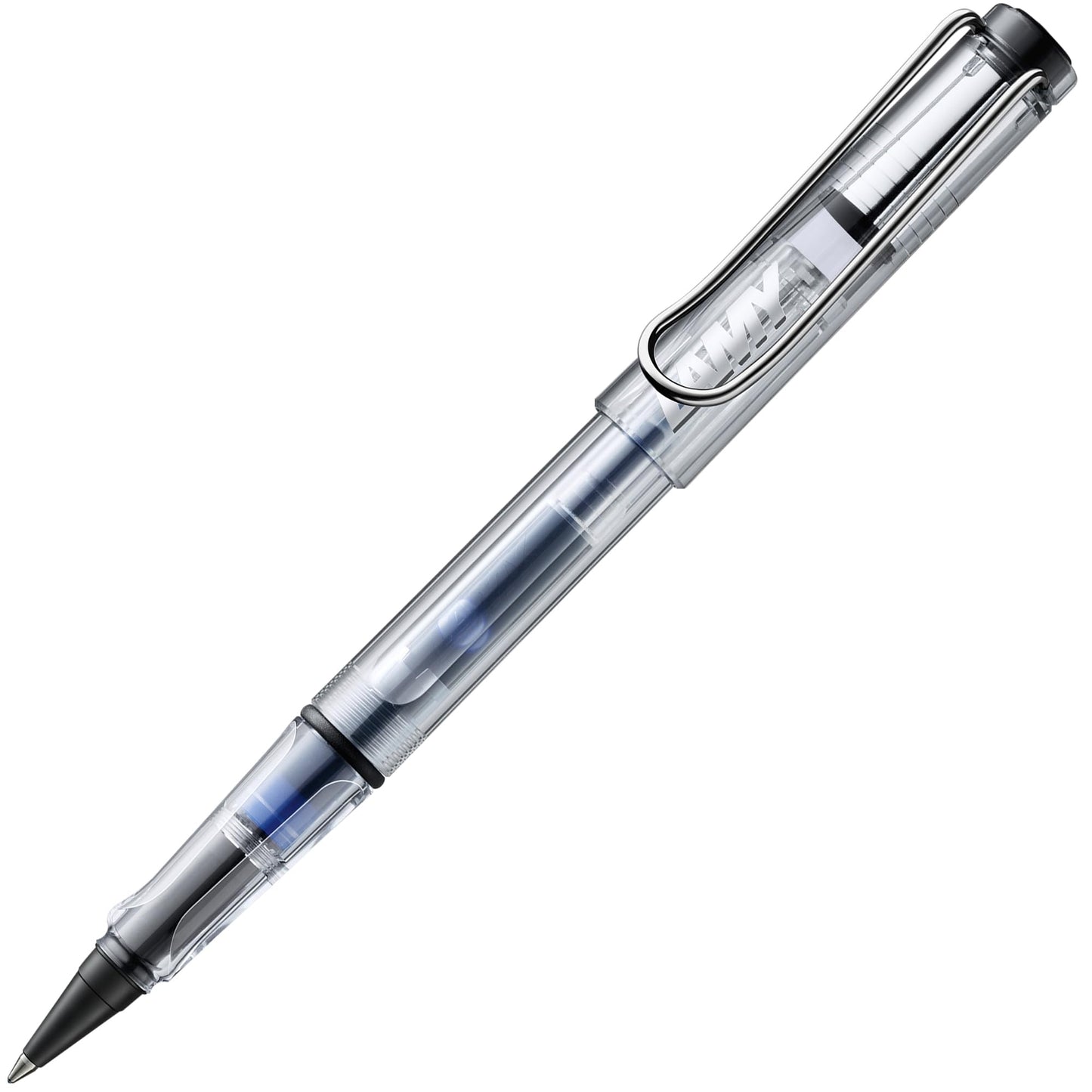 Gēla pildspalva LAMY safari roll-ink vista ar tintes patronu, līnijas platums M