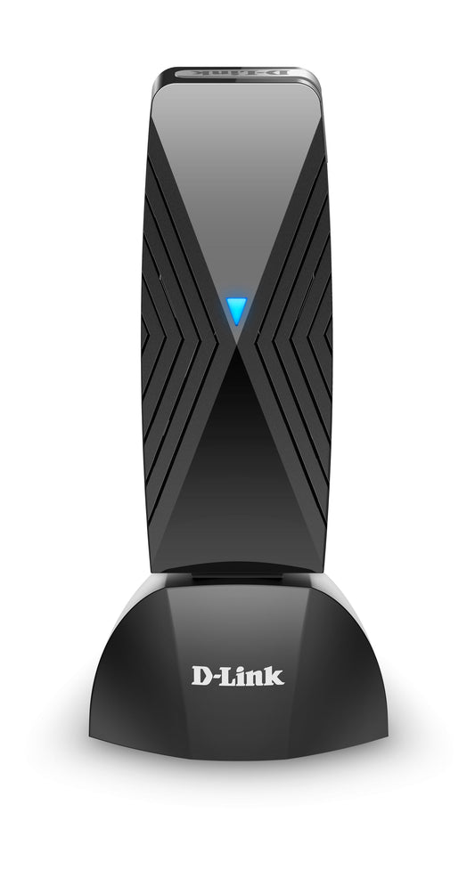 D-Link DWA-F18 - VR gaisa tilts, bezvadu savienojums spēļu datoram, atbalsta Oculus, 360° VR kustībai.