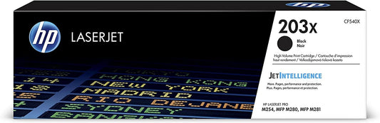HP 203X Toneris - oriģinālais melnais toneris ar lielu ietilpību, saderīgs ar HP LaserJet Pro M254, XL.