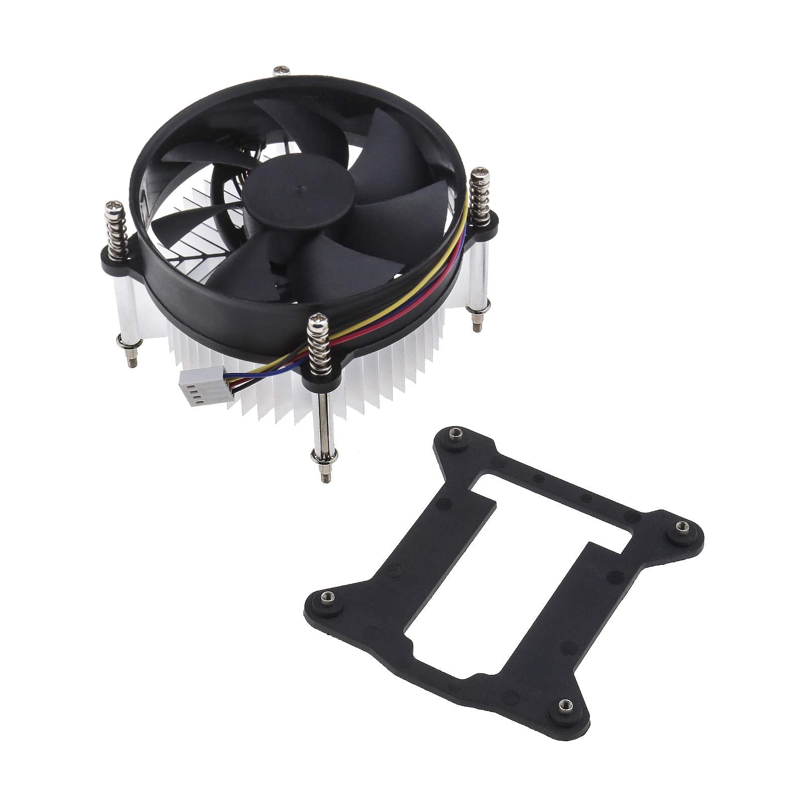 Izveidot ideju Kluss ventilators - CPU dzesēšana, saderīgs ar Intel I3 I5 LGA 1150 1155 1156, 2200 apgr./min.