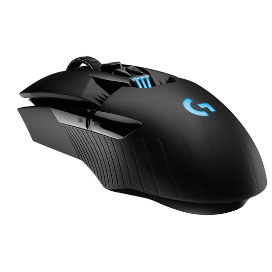 Logitech G903 LIGHTSPEED - HERO 25K DPI, bezvadu, 140+ stundu akumulators, LIGHTSYNC RGB, POWERPLAY saderīga, PC/Mac - Melna