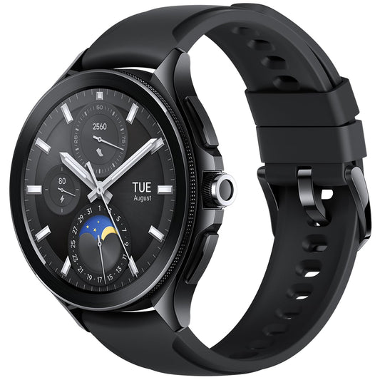 Xiaomi Watch 2 Pro - Black, LTE connectivity, fitness tracking, heart rate monitor, sleek design.