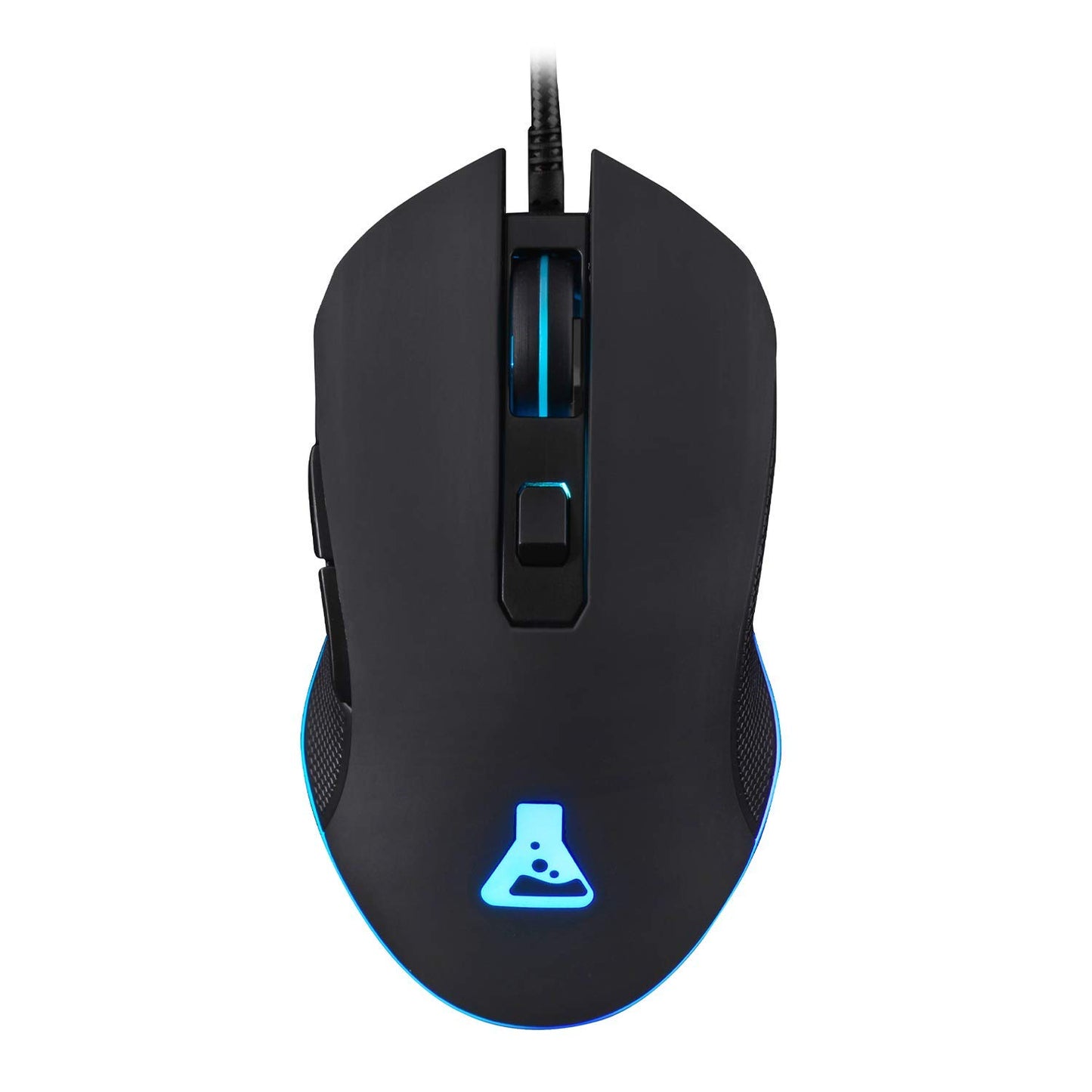 THE G-LAB Kult Helium USB spēļu pele - Optiskais sensors 800-3200 DPI, 7 krāsu LED apgaismojums, 6 pogas, PC Mac Xbox One PS5