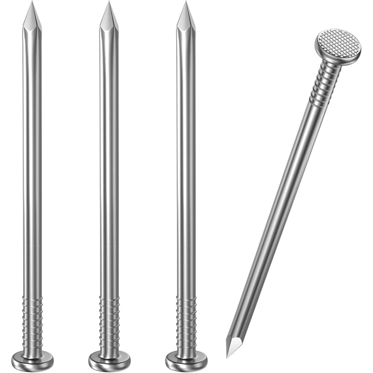 Nerūsējošā tērauda naglas Dayalo 100 gab., 30 mm, A2, kokapstrādei