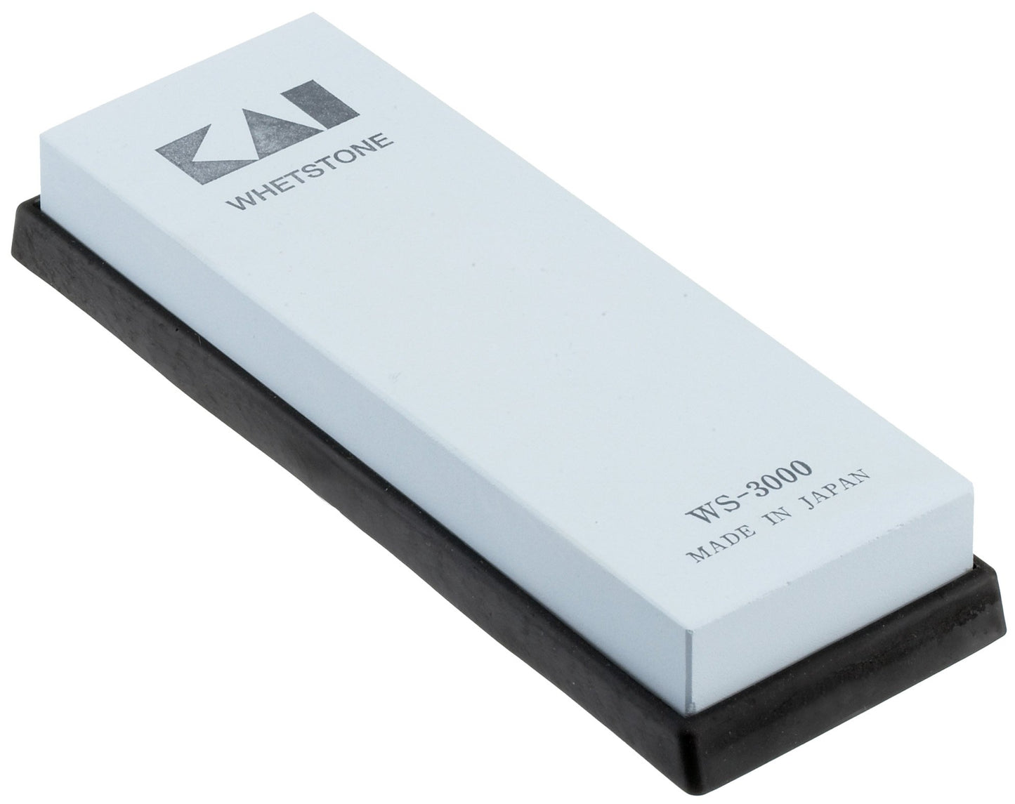KAI Schleifstein, graudainība: 3000 - Japāņu nažu asināšanas pulēšanas akmens - akmens asināšanas akmens nažiem Whetstone izmērs: 18,5 x 6,4 x 2 cm