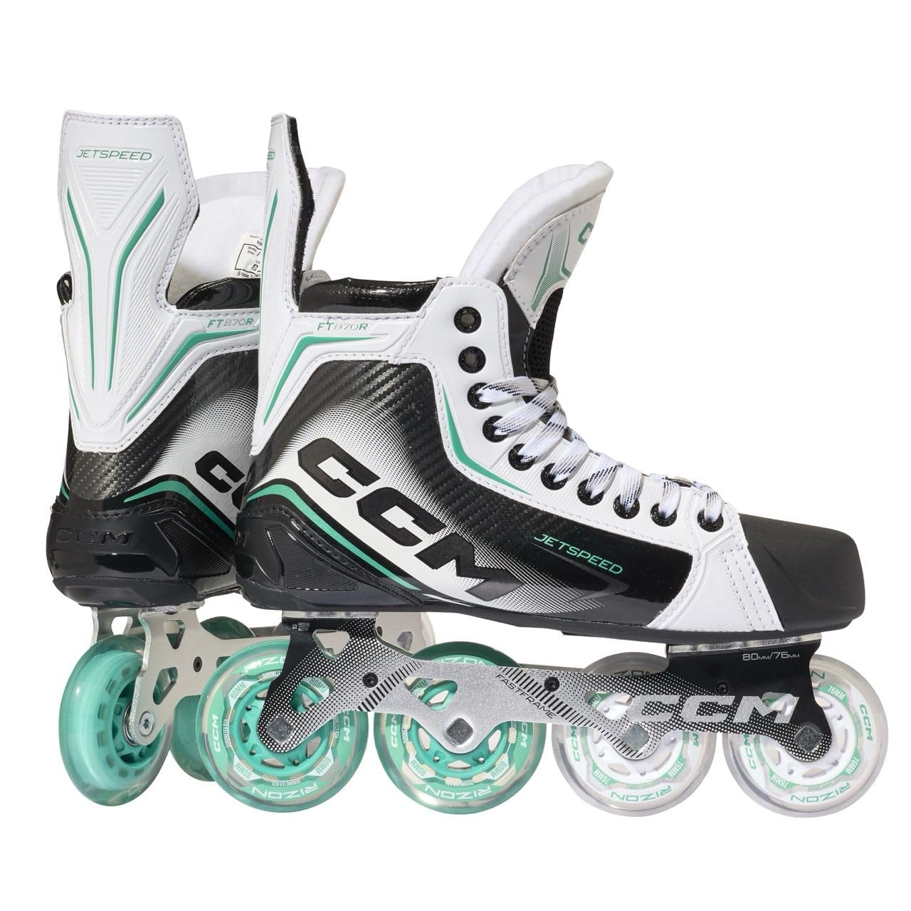 CCM inline skrituļslidas FT870 roller hokejam Senior 8 - Euro 43 Regular