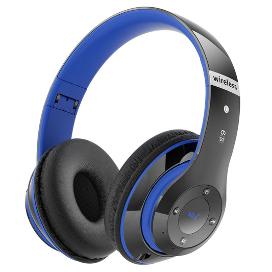 Lankey Sound Bluetooth austiņas - bezvadu, Over-Ear, 6 ekvalaizera režīmi, 65 stundas, HD mikrofons, FM, SD/TF.