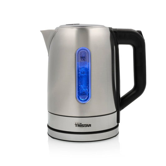 Tristar WK-1344 Kettle - 1.7L, 2200W, 360° rotation, concealed heating element, dry boil protection